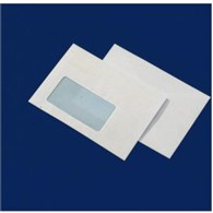 Koperty białe C6 SK z okienkiem lewym (114 x 162 mm) 50 szt.