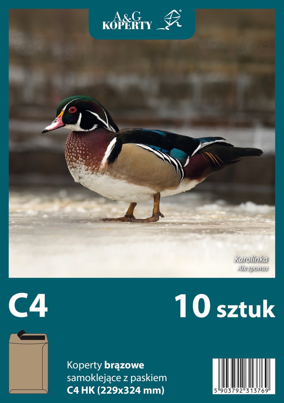 Koperty brązowe C4 HK (229 x 324 mm) 10 szt.