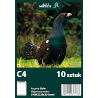 Koperty białe C4 NK (229 x 324 mm) 10 szt.