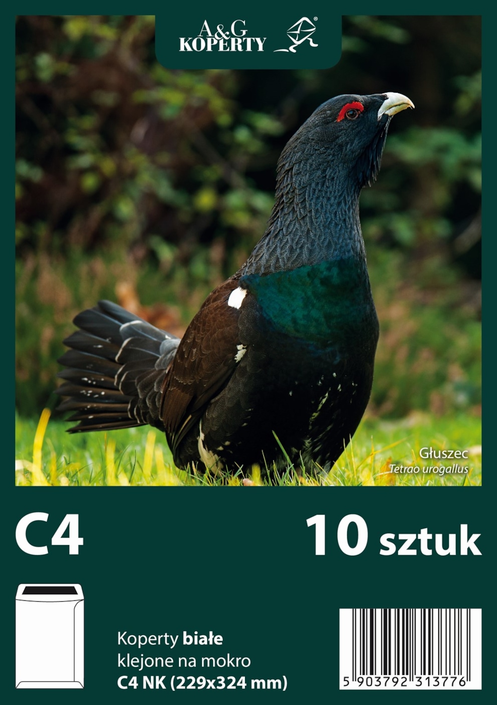 Koperty białe C4 NK (229 x 324 mm) 10 szt.