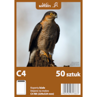 Koperty białe C4 NK (229 x 324 mm) 50 szt.