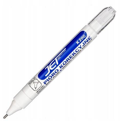 Korektor pióro KAMET metal końc 7ml  K-2002