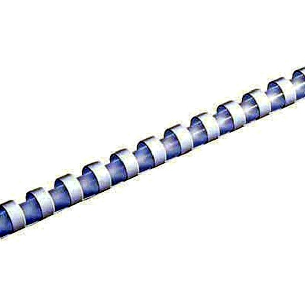 Grzbiety plastikowe - O.COMB Okrągłe - A4 12mm 25szt białe