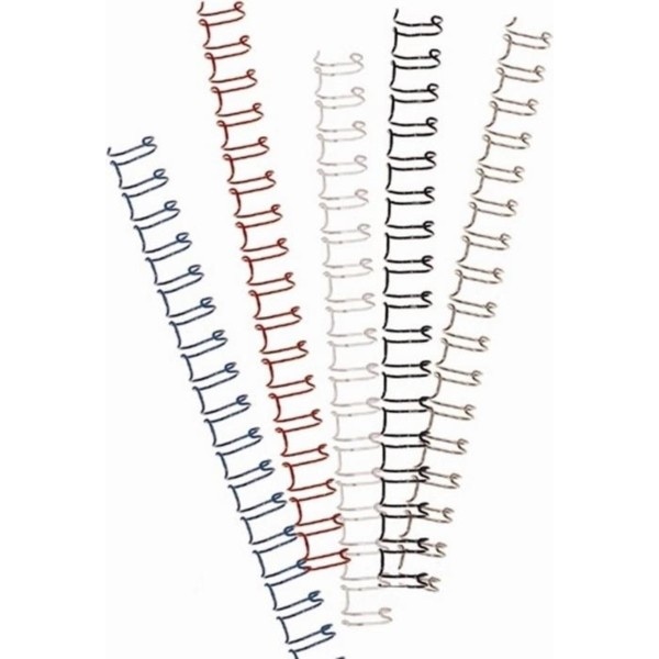 Grzbiety drutowe 9,5 białe 3:1 op. 100 OPUS