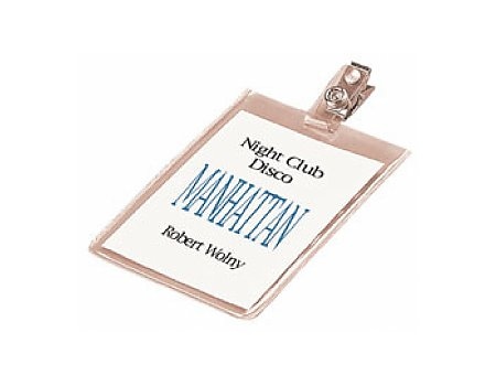 Identyfikator HOLDER 75x105  Opus op. 100