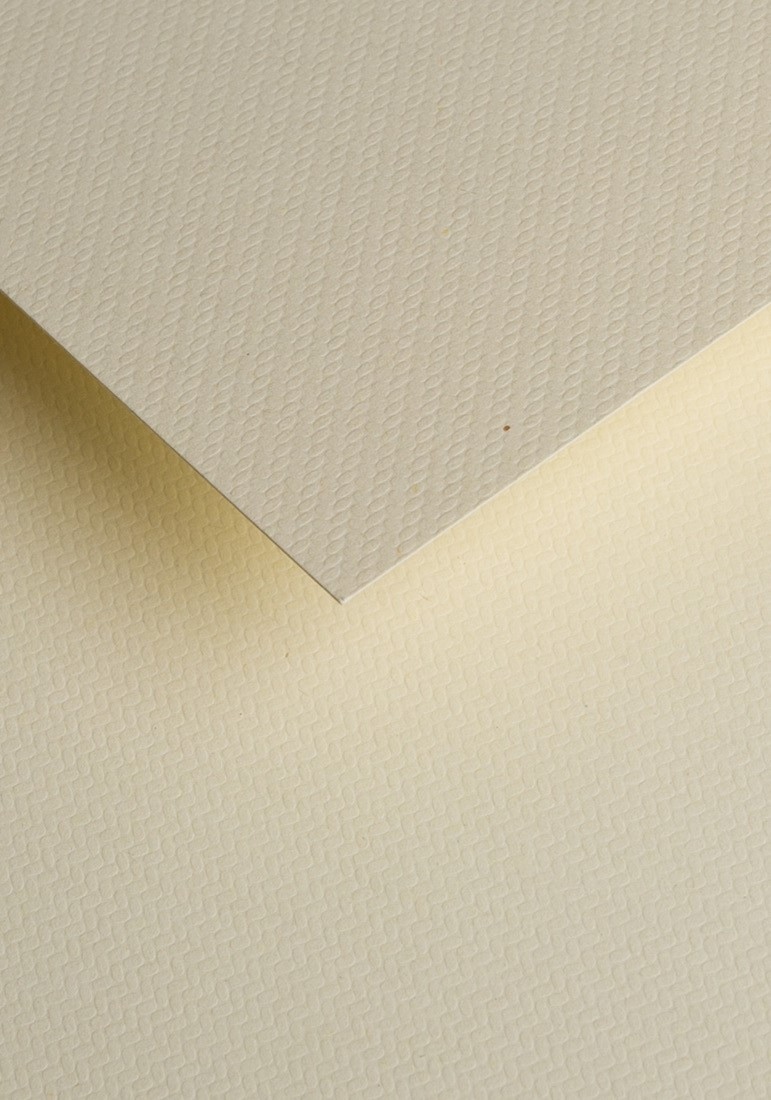 O.Papiernia Jodełka 230g/m2 A4 kremowy 20sztuk