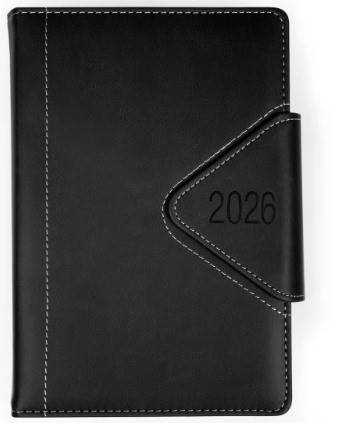 Kalendarz term Westa A5 czarny 026 ukł dzienny