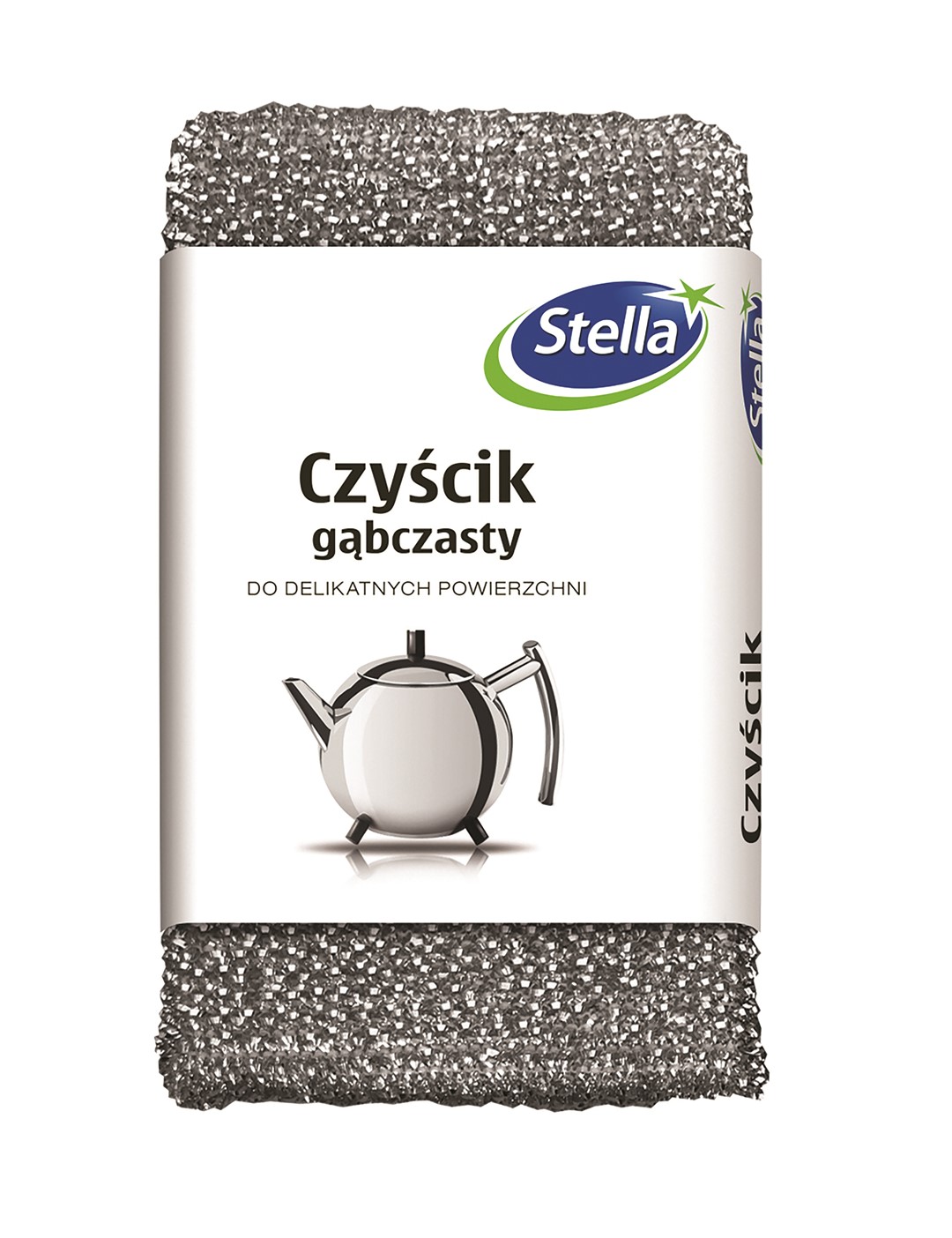 Czyścik gąbczasty STELLA, 1 szt., mix