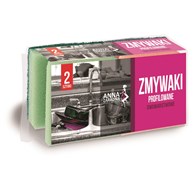Zmywaki profilowane ANNA ZARADNA, 2 szt., mix kolorów