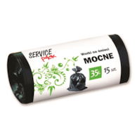 Worki na śmieci STELLA LDPE mocne, 60L 10 szt.
