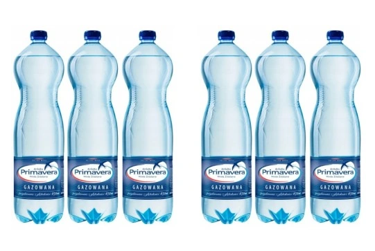 WODA PRIMAVERA GAZ 1,5 L POLSKA WODA PET 6szt
