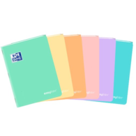 ZESZYT OXFORD PP EASYBOOK PASTEL A5 60K 90G K5X5M MIX