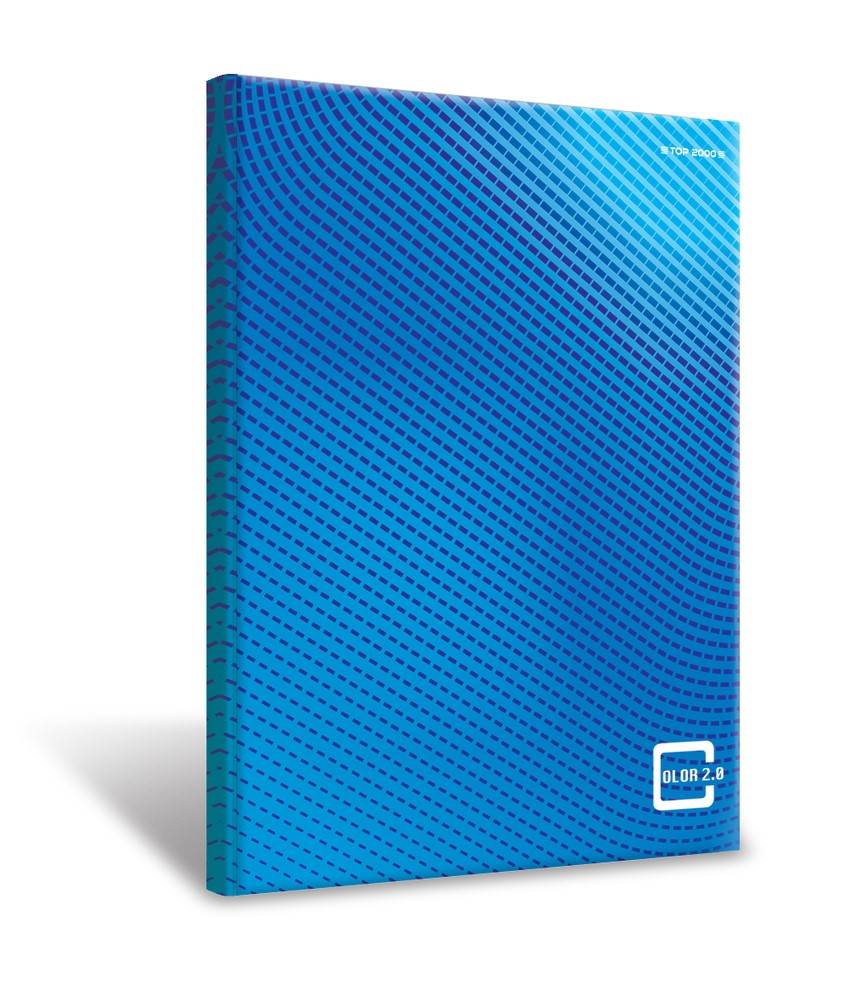 BRULION TOP 2000 COLOR 2.0 SZY A5 96K 70G KR MA NIEBIESKI