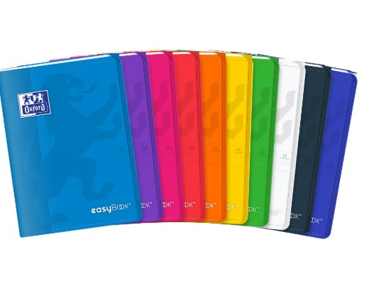 ZESZYT OXFORD PP EASYBOOK A5 60K 90G L9M MIX