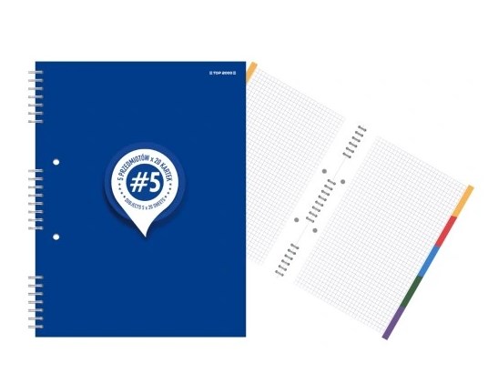KOŁOBRULION TOP 2000 STUDENTBOOK 2SPI B5 100K 70G K5 5 PRZEDMIOTÓW