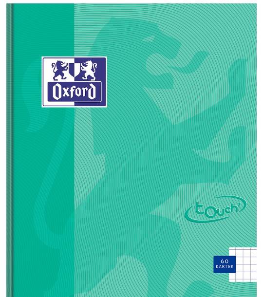 BRULION MO OXFORD TOUCH PASTEL A5 60K 90G K5M TURKUSOWY