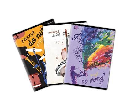 ZESZYT TOP 2000 MUZYKA'21 A4 16K 60G 5LINIA