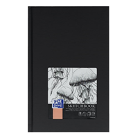 SZKICOWNIK OXFORD SKETCHBOOK SZYTY A5 96K 100G CZARNY