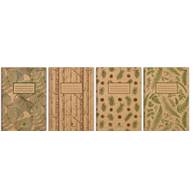BRULION TOP 2000 GO GREEN MO A5 96K 70G OKŁADKA KRAFT 300G FSC K5X5M