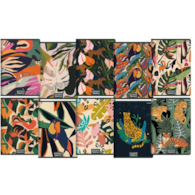ZESZYT TOP 2000 COLLAGE TROPICS A5 60K 70G L9M MIX