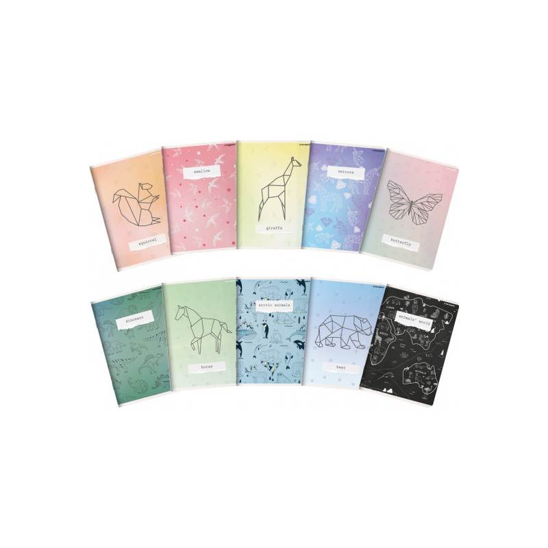 ZESZYT TOP 2000 LINEA A5 16K 70G K5X5 MIX