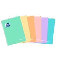 ZESZYT OXFORD PP EASYBOOK PASTEL A4 60K 90G K5X5M MIX