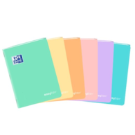 ZESZYT OXFORD PP EASYBOOK PASTEL A4 60K 90G K5X5M MIX