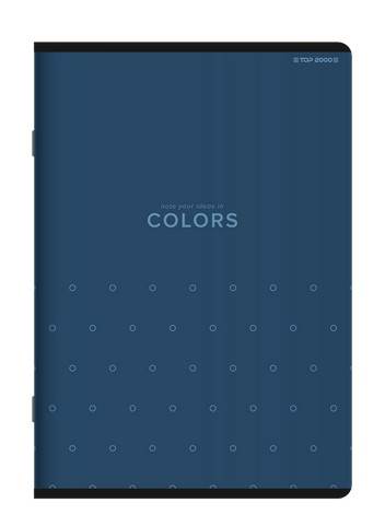 Zeszyt Top 2000 Colors a5/60k krata niebieski