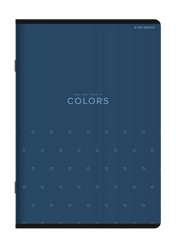Zeszyt Top 2000 Colors a5/60k krata niebieski