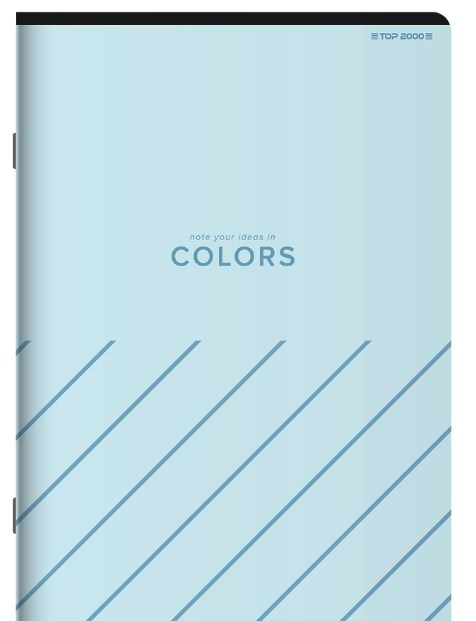 ZESZYT  A5 80K krata TOP 2000  COLORS 400169185