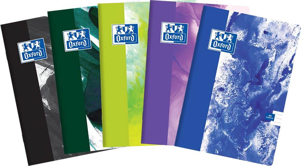 ZESZYT OXFORD TOUCH A5 60K LI MA