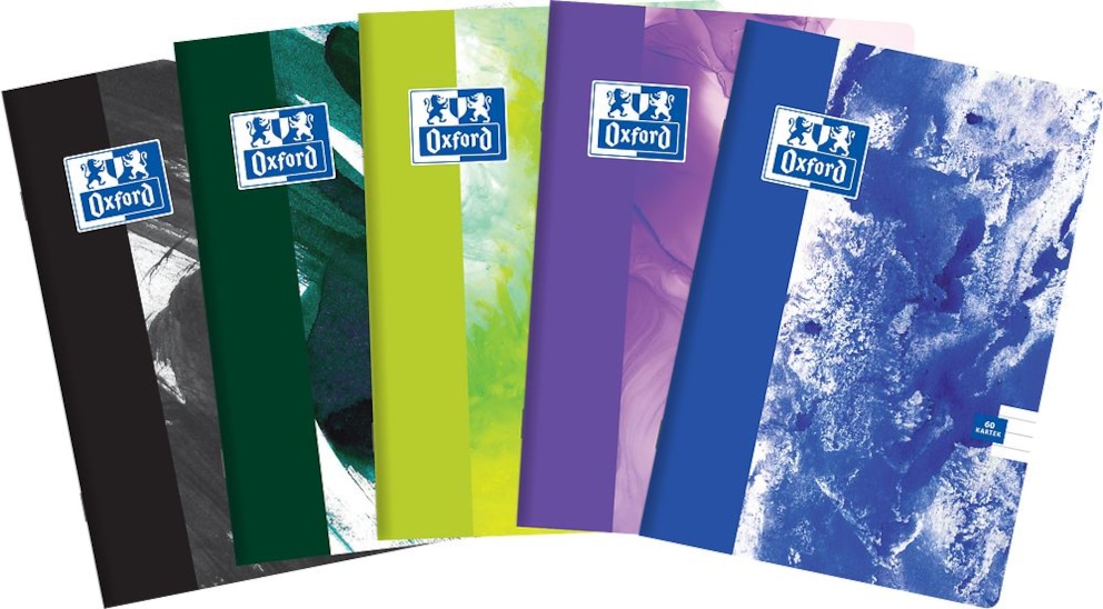 ZESZYT OXFORD TOUCH A5 60K LI MA
