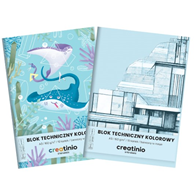 BLOK TECHNICZNY TOP 2000 CREATINIO A3 10K 160G KOLOROWY