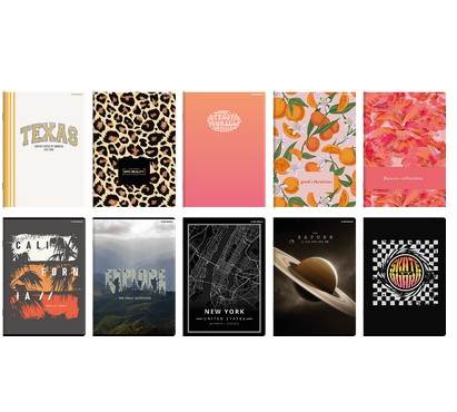 ZESZYT TOP 2000 COLOR 2.0 A5 96K 70G KR MA MIX