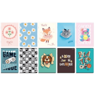 ZESZYT TOP 2000 BASIC A5/16K LINIA PODWÓJNA KOLOROWA