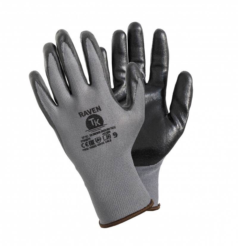 Rękawice Raven TK montażowe rozm 11 szare
