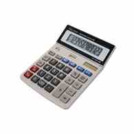 Kalkulator biurowy VECTOR KAV DK-206 GR, 12-cyfrowy, 155x200mm, szary