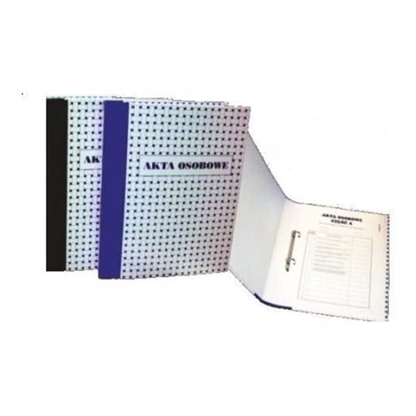 Teczka do akt osob T-01  Konfex czarna