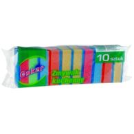 Gąbka do zmywania OFFICE PRODUCTS Standard, 10szt., mix kolorów