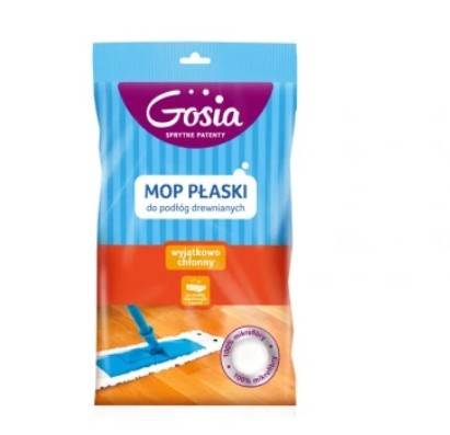 Mop płaski do podłóg drewnianych Gosia