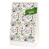 Kalendarz biurkowy stojący 2026