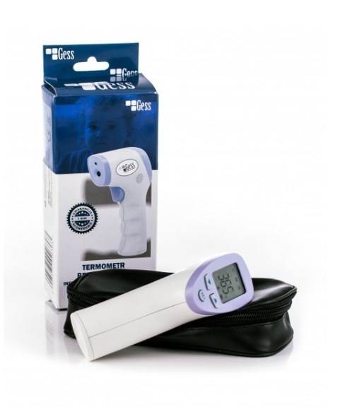 Termometr bezdotykowy na podczerwień GESS BK8005