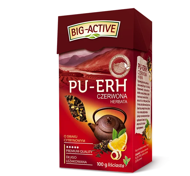 Herbata liść BIO-ACTIVE czer cytr100g