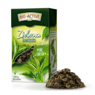 Herbata  liść BiG Active zielona  100g