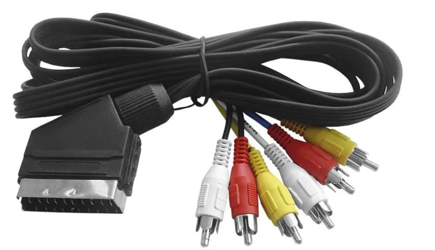 Kabel Scart 6 cinch-euro 1,5m