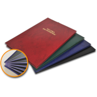 Teczka do podpisu bordowa 12 kartek Barbara