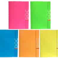 TECZKA Z GUMKĄ FLUO MIX