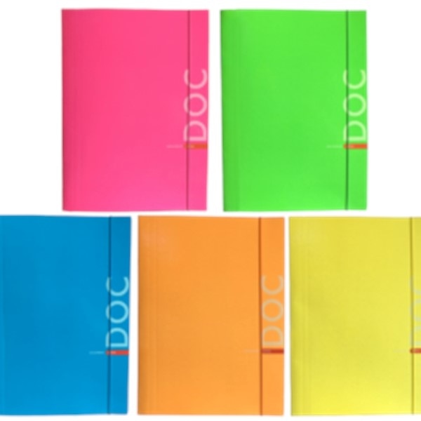 TECZKA Z GUMKĄ FLUO MIX