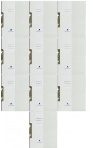 Skoroszyt zawieszany 1/2 A4 250g Lux Barbara