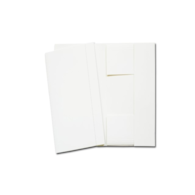 Teczka z gumką biała A4 250g Lux Barbara